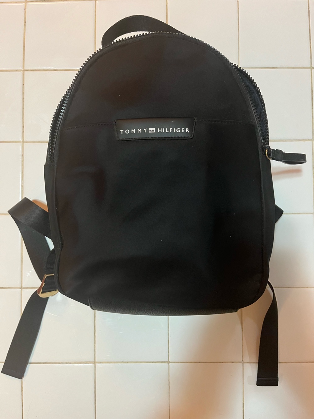 Tommy Hilfiger Black Men's Belt Bag with Subtle Logo